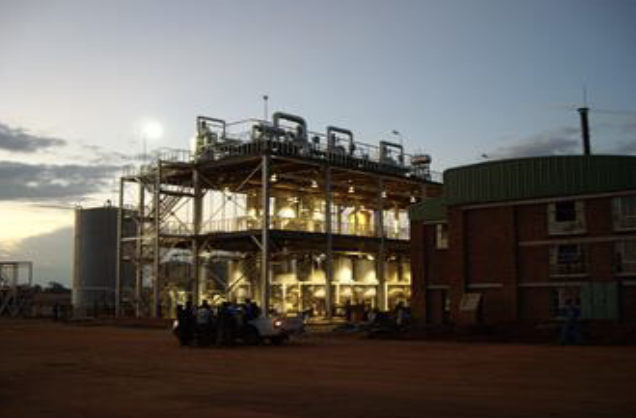 Construction of a biodiesel plant
